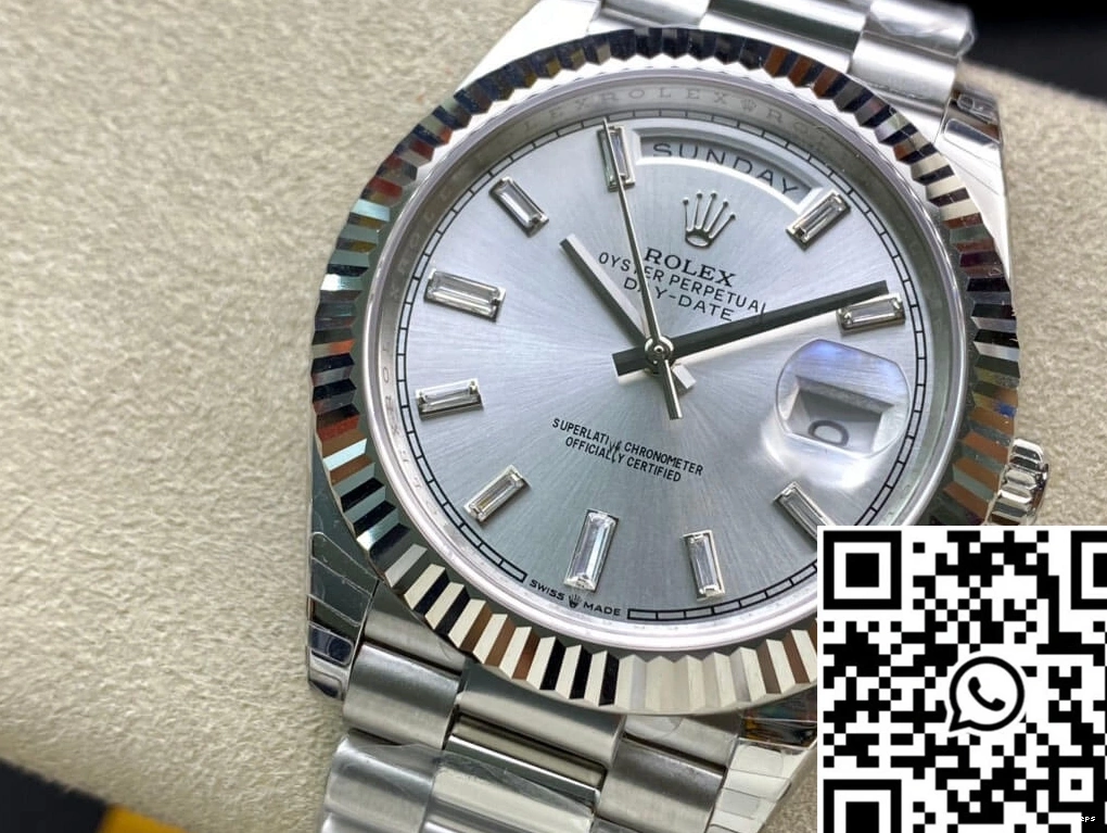 Date Rolex Day Dial EW Factory M228239-0003 Silver 1222
